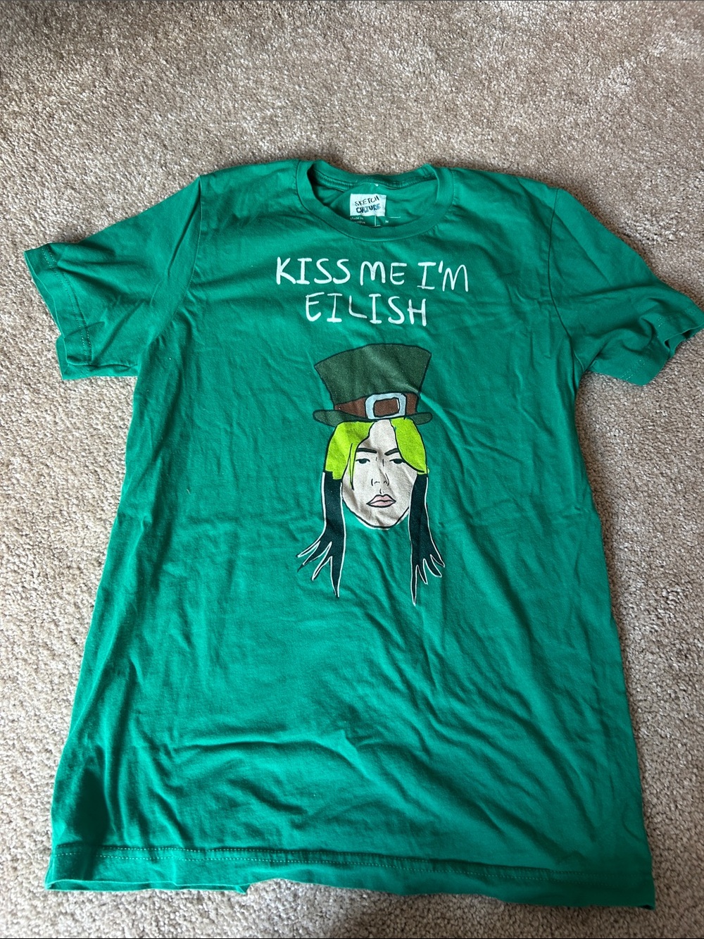 “Kiss Me I’m Eilish” St. Patrick's Day T-shirt